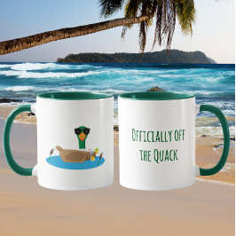 Offiziell außer Quack Tasse