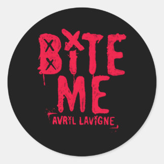 Offiziell Avril Lavigne Runder Aufkleber