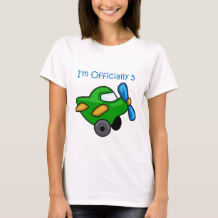 Offiziell bin ich 5, Jet Flugzeug T-Shirt