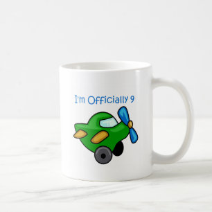 Offiziell bin ich 9, Jet Flugzeug Kaffeetasse