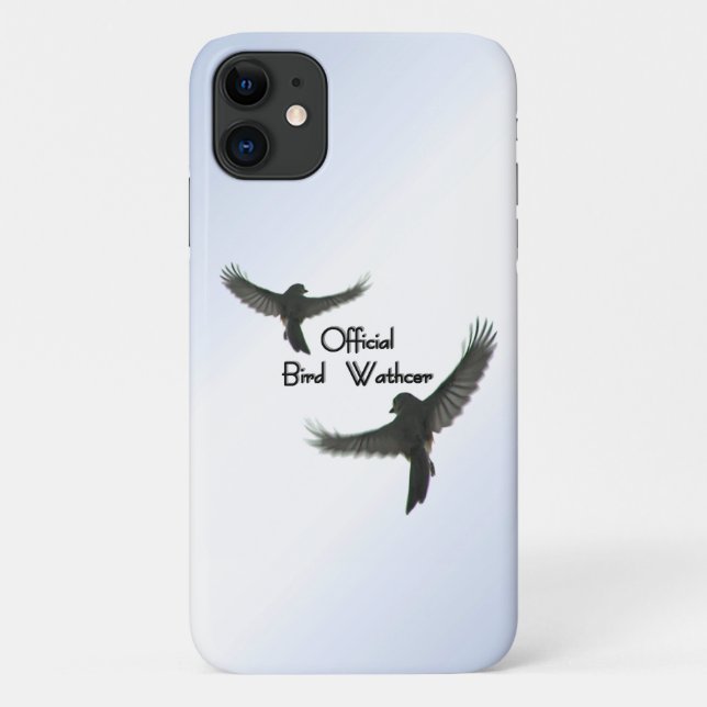 Offiziell Bird Watcher Case-Mate iPhone Hülle (Rückseite)