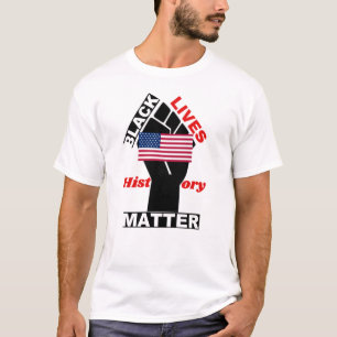 Offiziell Black Lives Materie USA Flaggensammlung  T-Shirt