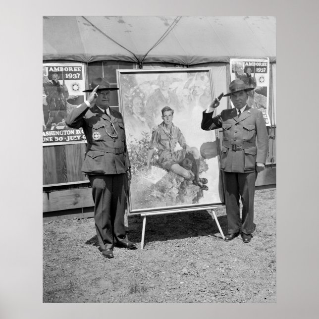 Offiziell Boy Scout Poster, 1937 Poster (Vorne)