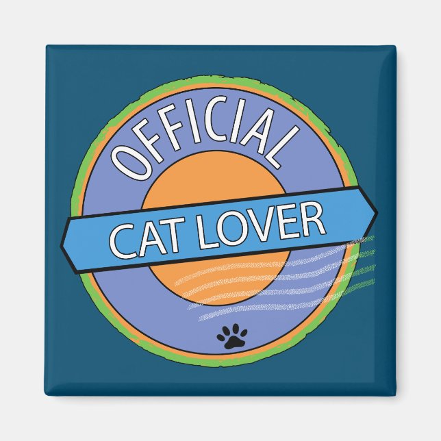 Offiziell Cat Lover Magnet (Vorne)