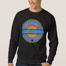 Offiziell Cat Lover Sweatshirt