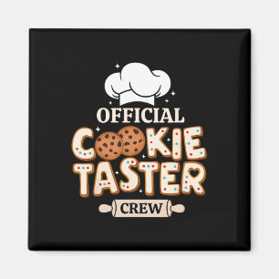 Offiziell Cookie Taster Crew Gewitterbackteam Fami Magnet