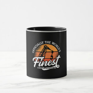 Offiziell der weltbeste Kranbetreiber Tasse