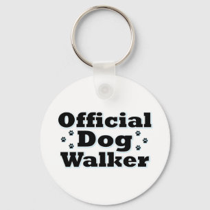 Offiziell Dog Walker Schlüsselanhänger
