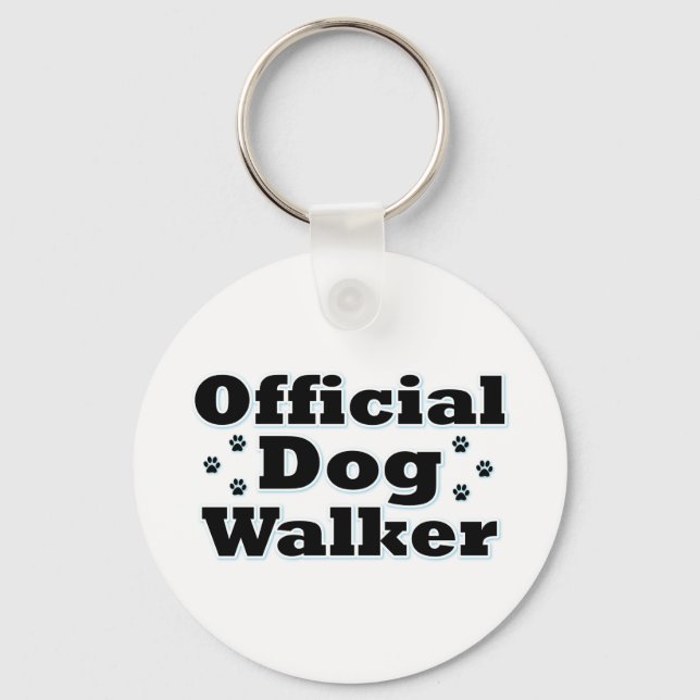 Offiziell Dog Walker Schlüsselanhänger (Vorderseite)