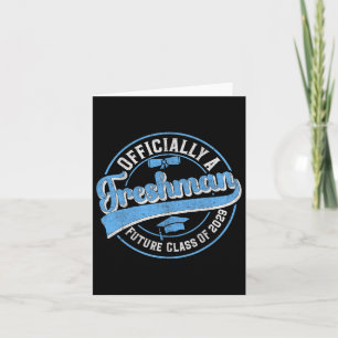 Offiziell ein Freshman Cl von 2029 Erster Tag der  Karte