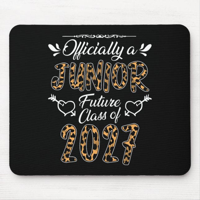 Offiziell ein Junior Future Cl von 2027 Leopard  Mousepad (Vorne)
