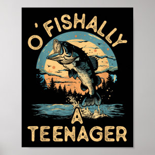 Offiziell ein lustiger Angel-Teenager-Junge-Mädche Poster