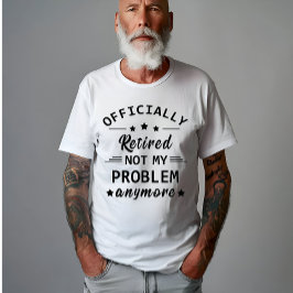 offiziell eingestellt mein Problem nicht mehr T-Shirt