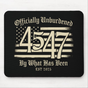 Offiziell entlastet von dem, was Trump 45 47 gewes Mousepad