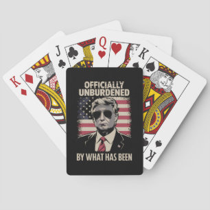 Offiziell entlastet von dem, was Trump 47 war Spielkarten