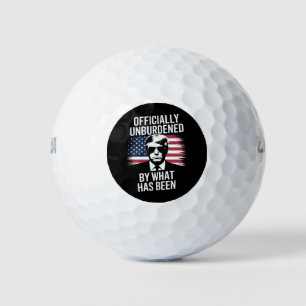 Offiziell entlastet von dem, was Trump gewesen ist Golfball
