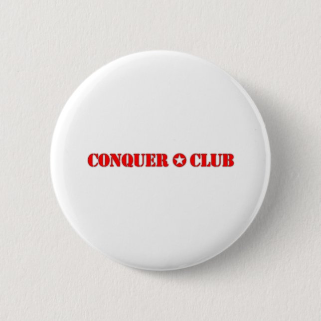 Offiziell erobern Sie Verein Button (Vorderseite)