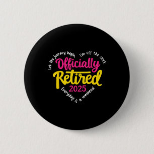 Offiziell erschöpft 2025 Herzmänner Frauen Button