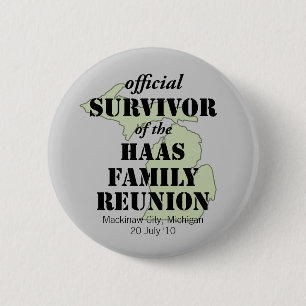 Offiziell Family Wiedersehen Survivor - Michigan G Button