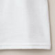 Offiziell Frau | Neue Bräune Personalisiert mit He T-Shirt (Detail - Saum (Weiß))