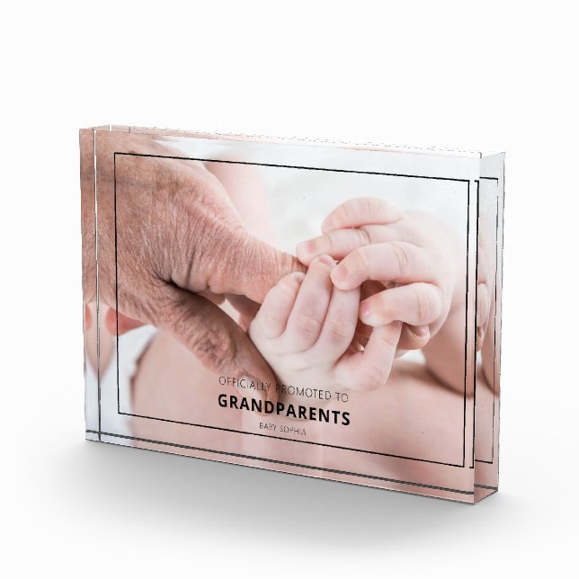 Offiziell für Großeltern zum Keepake geworben Fotoblock (Rechts)