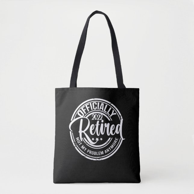 Offiziell gelaunt 2022 nicht mehr mein Problem Tasche (Vorderseite)