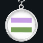 OFFIZIELL GENDERQUEER PRIDE FLAG VERSILBERTE KETTE<br><div class="desc">Wenn das Leben ein T - Shirt wäre, wäre es total schwul! Durchsuchen Sie mehr als 1.000 GLBT Spaß-, Pride-, Equality-, Slang- und Ehedesigns. Die einzigartigste Gay, Lesbian Bi, Trans, Que und Intersexed Apparel im Web. Alles von GAY bis Z @ www.GlbtShirts.com FINDET UNS AUF: THE WEB: http://www.GlbtShirts.com FACEBOOK: http://www.facebook.com/glbtshirts...</div>