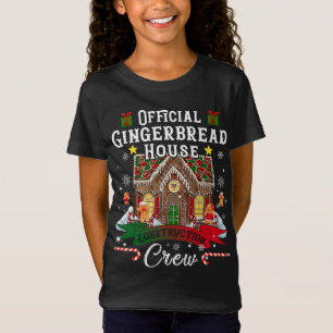 Offiziell Gingerbread House Construction Crew Chri T-Shirt