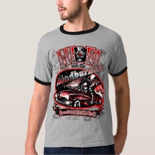 Offiziell "HI FI & THE ROADBURNERS" T-Shirt