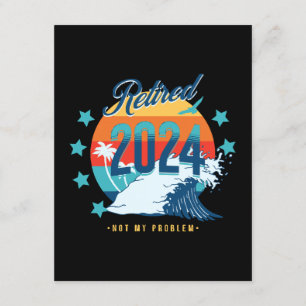 Offiziell im Ruhestand 2024 Begleitkarte