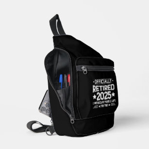 Offiziell im Ruhestand 2025 Crossbody Bag