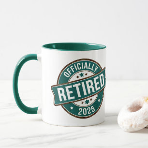 Offiziell im Ruhestand 2025 Tasse
