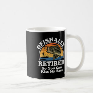 Offiziell Im Ruhestand Lustiges Angelrentengeschen Kaffeetasse