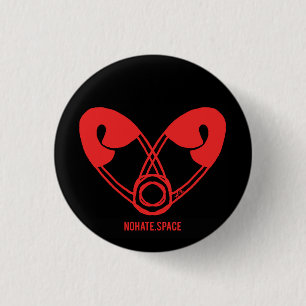 Offiziell kein Hass-Raum-Knopf Button