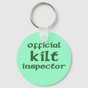 Offiziell-Kilt-Inspektor Schlüsselanhänger