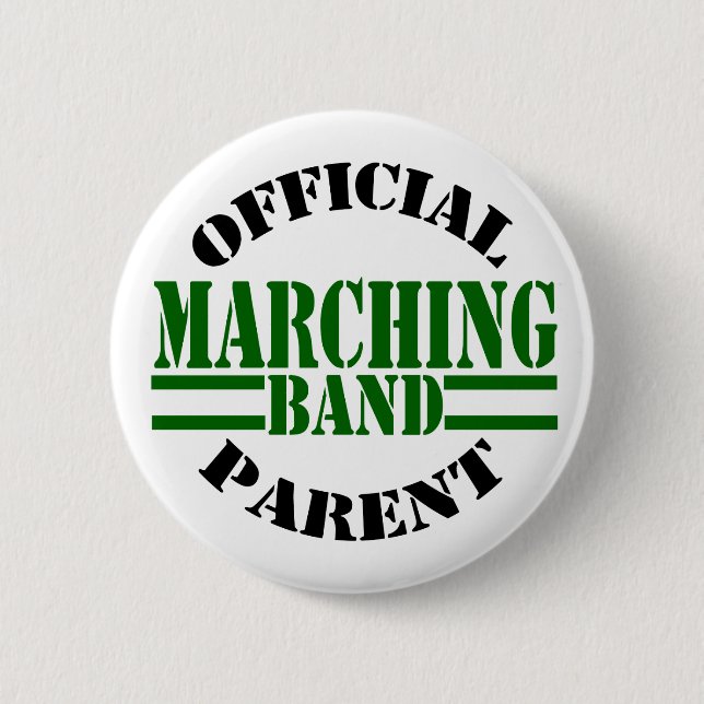 Offiziell Marching Band Parent Button (Vorderseite)