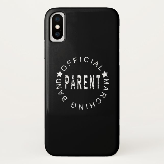 Offiziell Marching Band Parent Case-Mate iPhone Hülle (Rückseite)