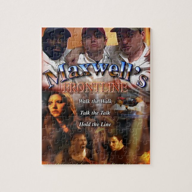 Offiziell Maxwells Frontline-Poster auf einer (Vertikal)