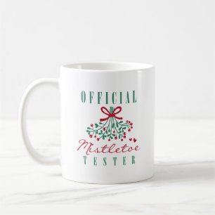 Offiziell Mistletoe Tester Kaffeetasse