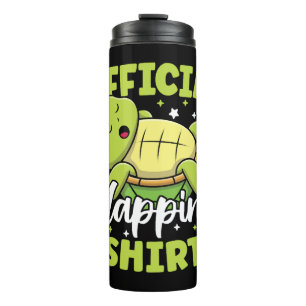 Offiziell Napping Shirt Niedlich Kawaii Schlafen Thermosbecher