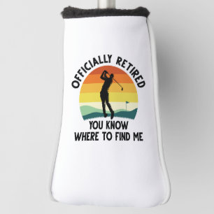 Offiziell remüde Golf Golf Headcover