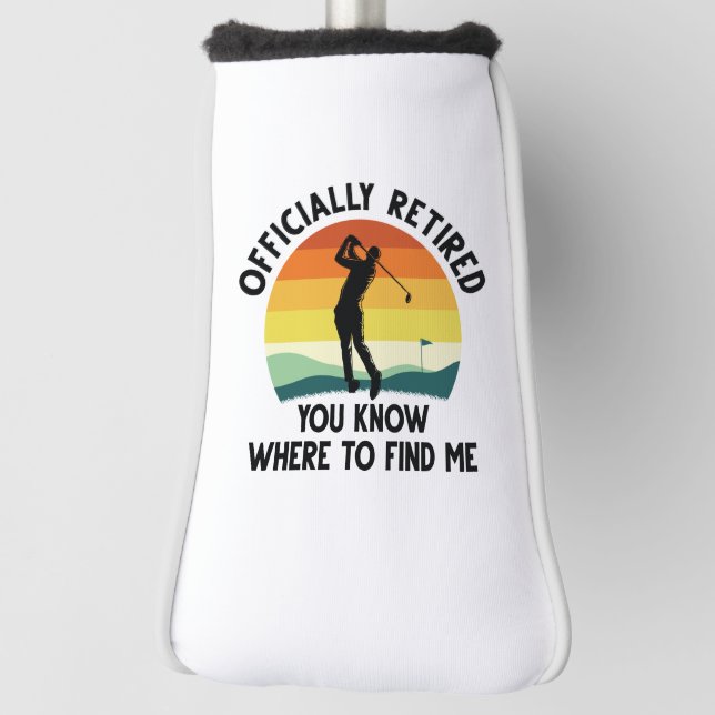 Offiziell remüde Golf Golf Headcover (Rotieren 90)