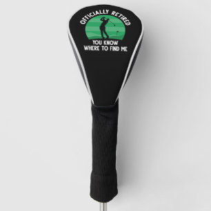 Offiziell remüde Golf Headcover