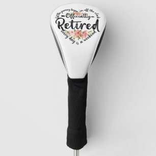 Offiziell Ruheständler-Herz Süße Ruhestand-Geschen Golf Headcover