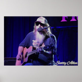 Offiziell Scotty Allen LIVE Wall Poster