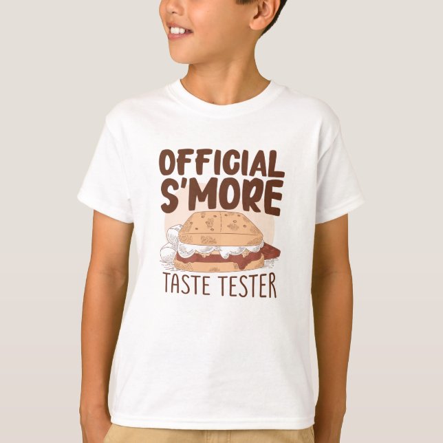 Offiziell S'more Taste Tester T-Shirt (Vorderseite)
