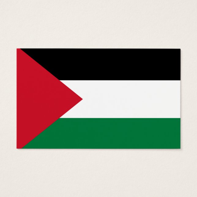 offiziell Staat der palästinensischen Landesflagge (Vorderseite)