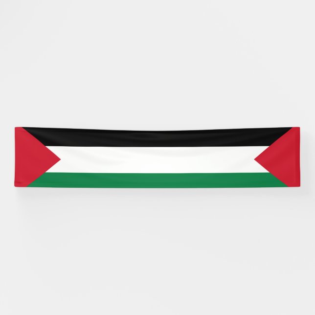 offiziell Staat der palästinensischen Landesflagge Banner (Horizontal)
