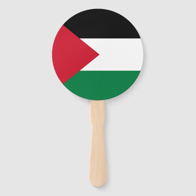 offiziell Staat der palästinensischen Landesflagge Fächer (Vorderseite)