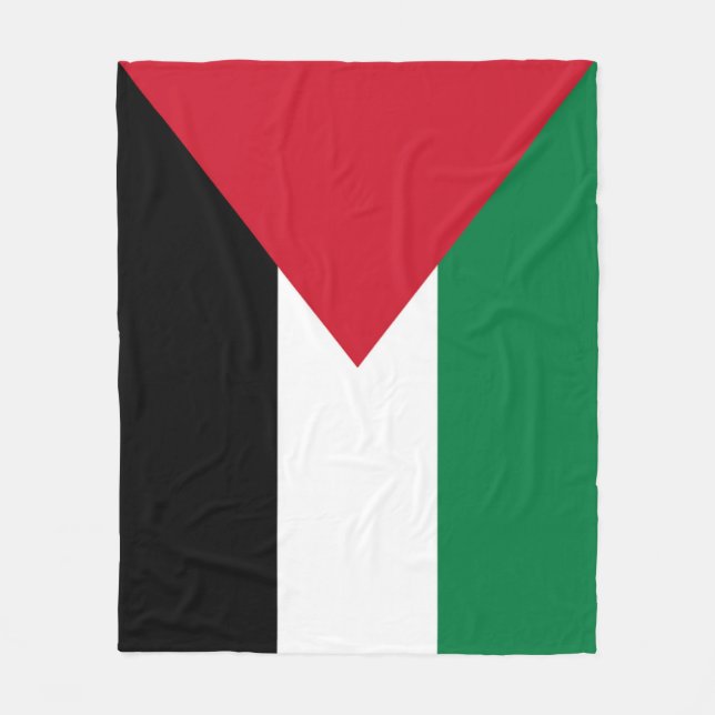 offiziell Staat der palästinensischen Landesflagge Fleecedecke (Vorderseite)